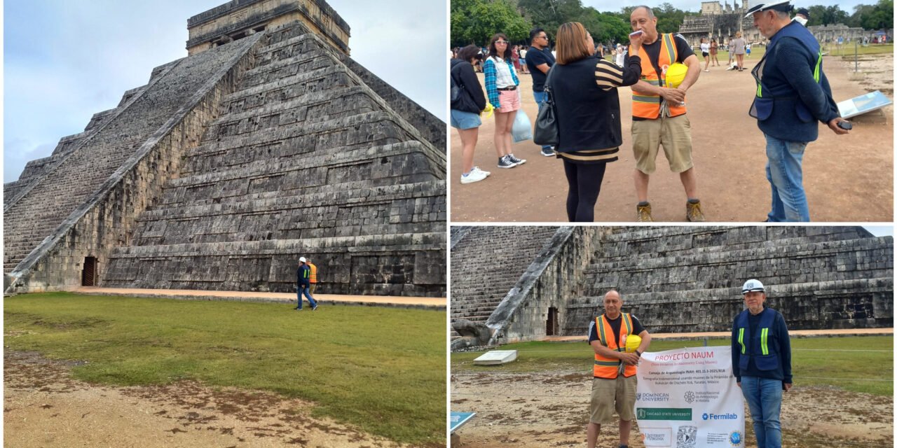 Todo listo para ‘tomografía’ del principal edificio de Chichén Itzá