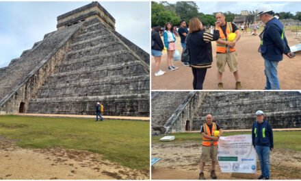 Todo listo para ‘tomografía’ del principal edificio de Chichén Itzá