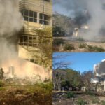 Evacuaron a estudiantes por incendio de maleza en Facultad de Psicología UADY