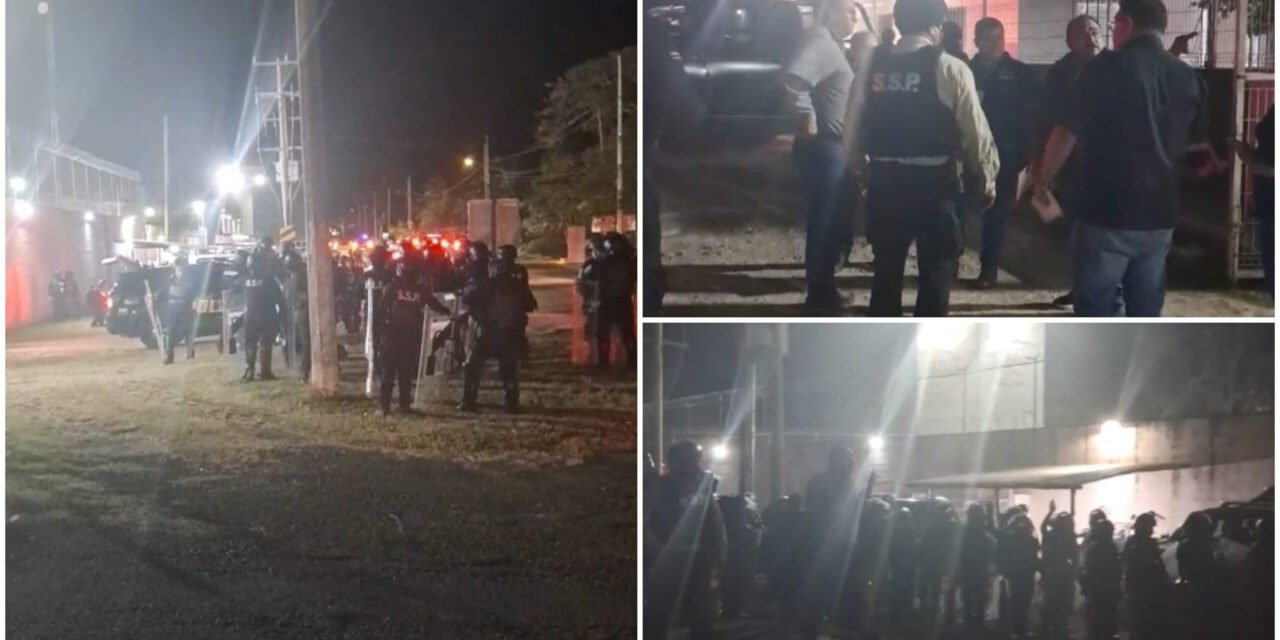 Penal de Ebtún: Irrumpen, revisan y no informan