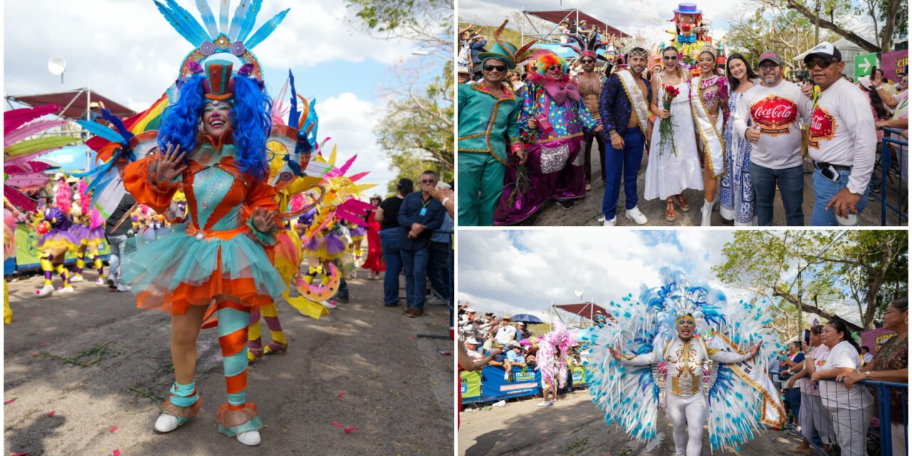 Multitudinario cierre de Circo Carnaval Mérida 2026 con Batalla de Flores