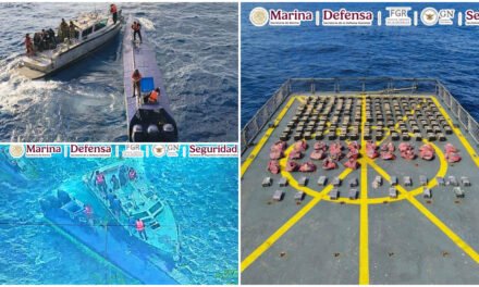 ‘Narcosumergible’ interceptado frente a costas de Colima