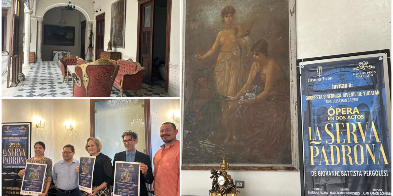 Del barroco a Mérida: La Serva Padrona toma la escena en la Casa Peón
