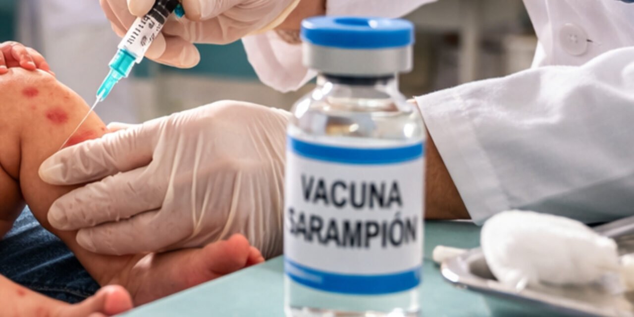 Atienden presunto contagio de sarampión en bebé menor de un año