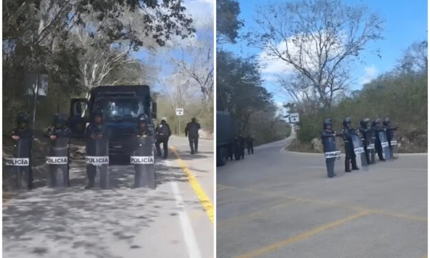 Aparatosa diligencia en Chichén Itzá por disputa de hoteles