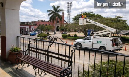 ‘Apagón’ programado se prolongó en la zona de Motul