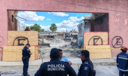 Un fallecido por derrumbe en centro de Mérida