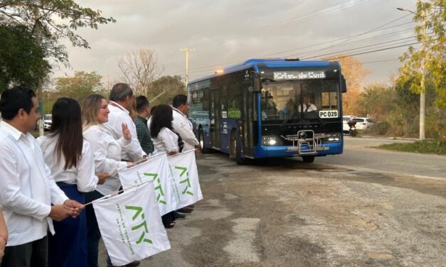 Con siete unidades híbridas arranca la ruta Va y Ven Mérida–Conkal