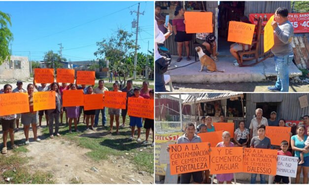 Polvos nocivos: protesta de habitantes de comisaría de Progreso