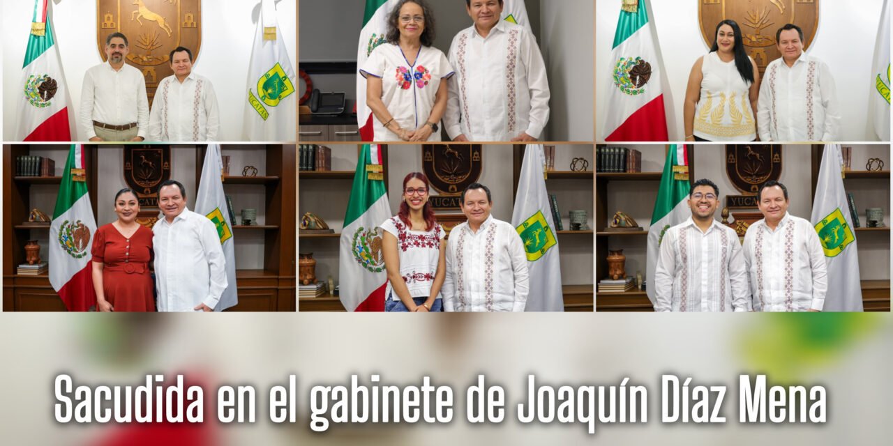 Sacudida en el gabinete de Joaquín Díaz Mena