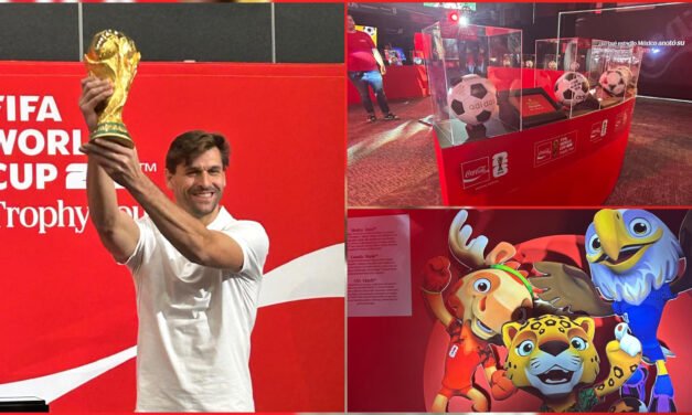 Réplica de la Copa FIFA llega a Mérida; público solo accede a experiencia digital