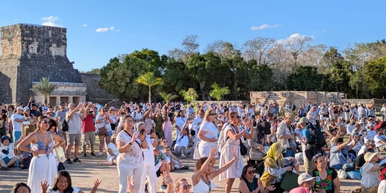 Casi 25 mil visitantes en Chichén Itzá por equinoccio 2026