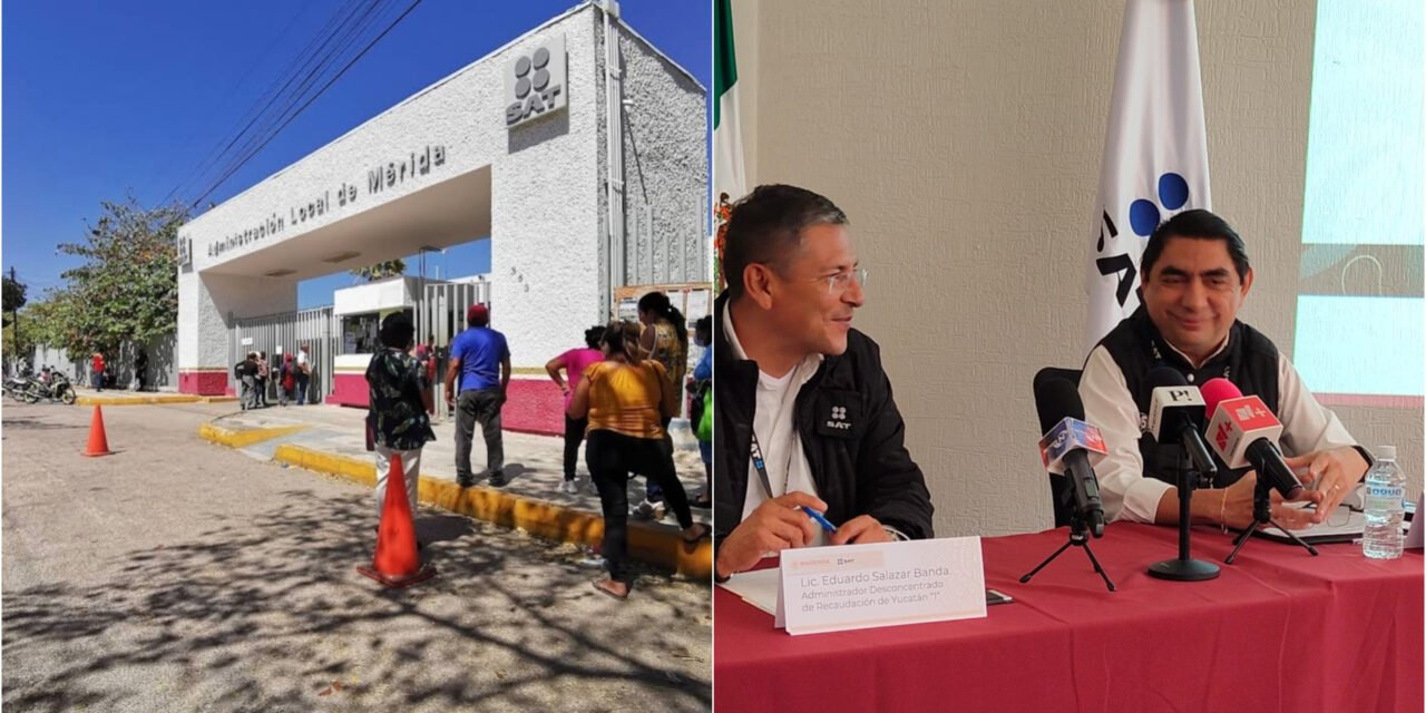 Niega SAT morosidad entre yucatecos: “cumplidores ante Hacienda”