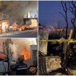 Daños en siete viviendas por incendio en San Luis Sur, Dzununcán