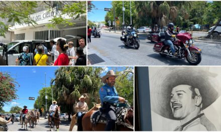 Reviven honras fúnebres a Pedro Infante en Mérida