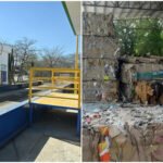 Líos en planta de separación de residuos