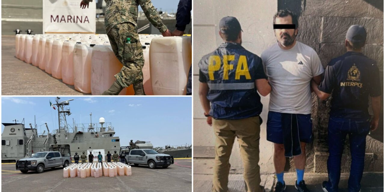 Capturan en Argentina a contraalmirante acusado de huachicol