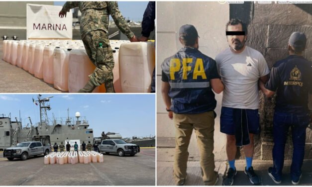 Capturan en Argentina a contraalmirante acusado de huachicol