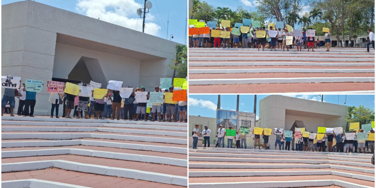 ‘Se agita’ Chichén Itzá: regresan manifestaciones de pueblos mayas