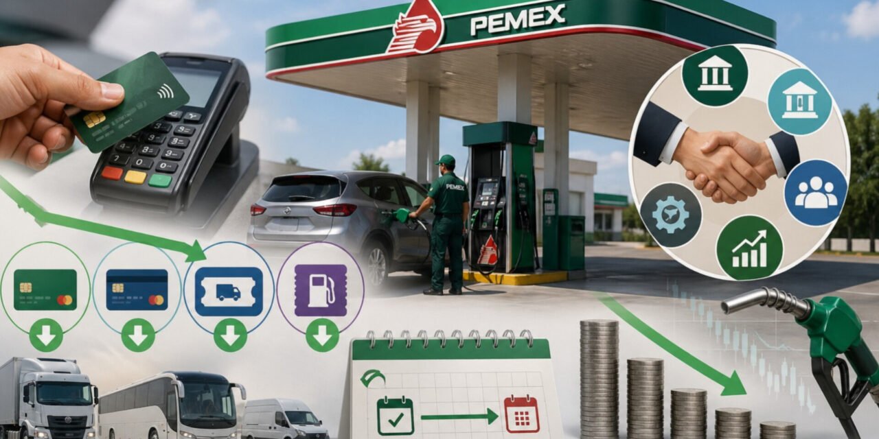 Bajan comisiones en pagos de gasolinas con tarjeta y vales