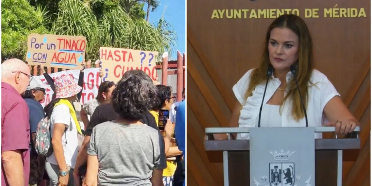 Agobiada por calor extremo, Mérida demanda más agua potable y electricidad