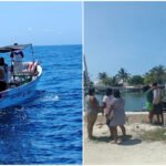 Pescadores rescatados tras falla mecánica frente a Telchac Puerto