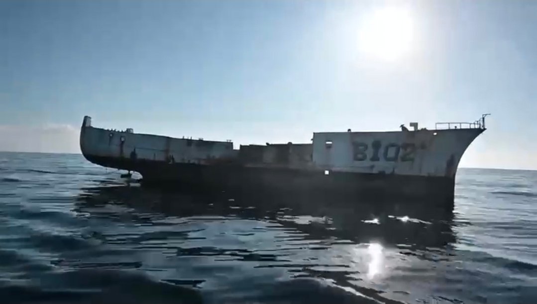 ‘Onjuku’, de buque científico a pieza de Parque Temático Submarino