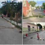 El calor y la falta de electricidad los saca a la calle para protestar
