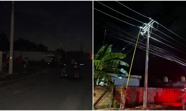 Tormentas eléctricas, vientos y lluvias dejaron apagones en Mérida