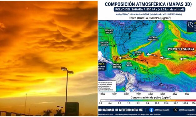 Polvo de Sahara pausaría lluvias tres días