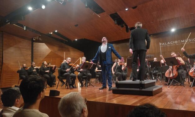 Concierto de zarzuela une a OSY y a tenor en Palacio de la Música