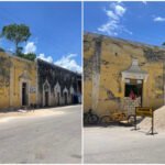 Tiran ‘viejo testigo’ en la plaza principal de Yaxcabá