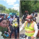Caravana de motociclistas acompaña último viaje de José Arturo en Valladolid
