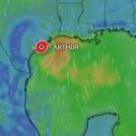 “Arthur”, primera tormenta tropical de la temporada en el Atlántico