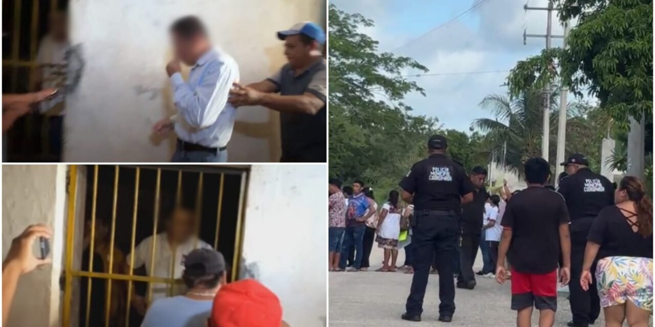 Justicia por su cuenta: encierran a maestros, director y supervisor de SEGEY