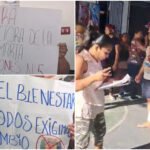Mamás y papás molestos en Escuela Primaria de Valladolid