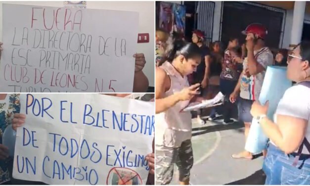 Mamás y papás molestos en Escuela Primaria de Valladolid