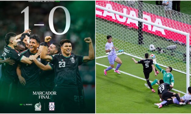 Apretado 1 – 0 de México frente a Corea