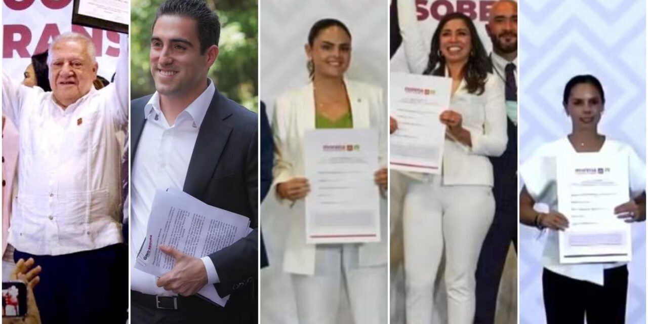‘Cuatro fantásticos’ y una ‘de repuesto’ por la 4T en Quintana Roo