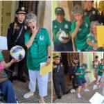 Con tarjetas rojas y amarillas exigen acciones contra violencia de género en Yucatán