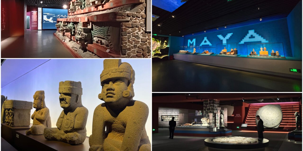 Acoge Shanghai muestra maya, olmeca, teotihuacana y mexica
