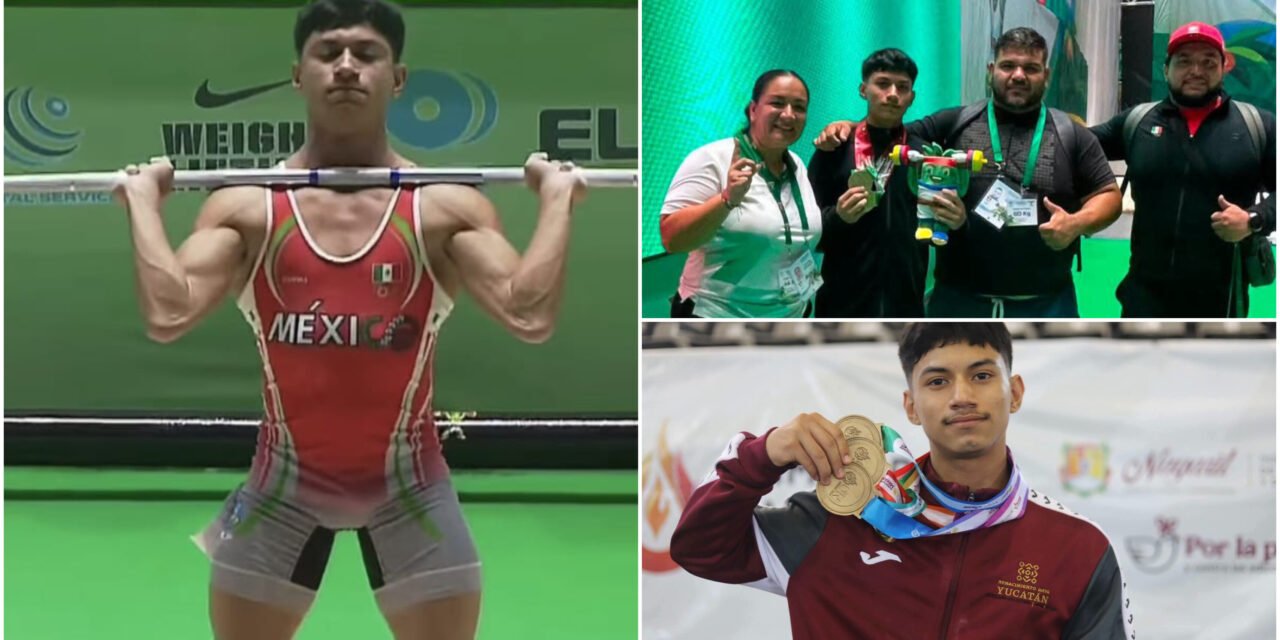 ‘Niño Alterista’, campeón mundial en Halterofilia