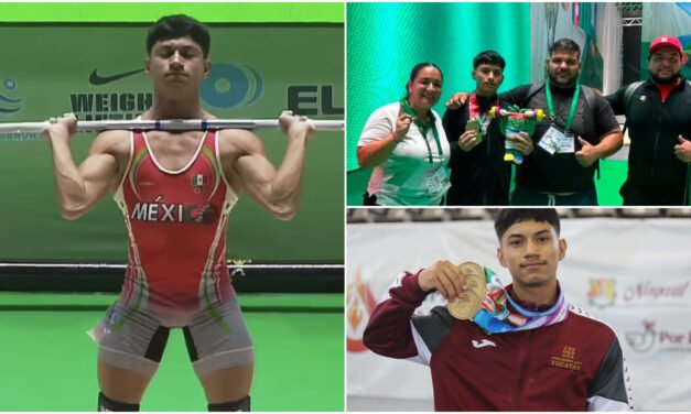‘Niño Alterista’, campeón mundial en Halterofilia