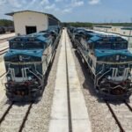 Tren Maya de carga: circula primera remesa de locomotoras