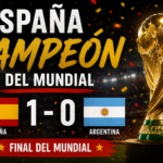 España, inmensamente mejor, campeona por segunda ocasión