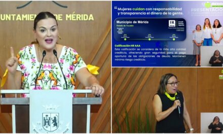 Elevan calificación a finanzas municipales de Mérida