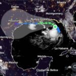 Tormenta tropical con ruta distante y fuera de península Yucatán