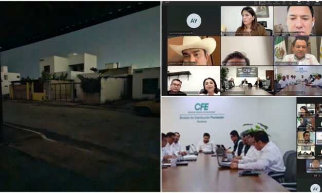 Atención urgente de CFE en 12 municipios de Yucatán