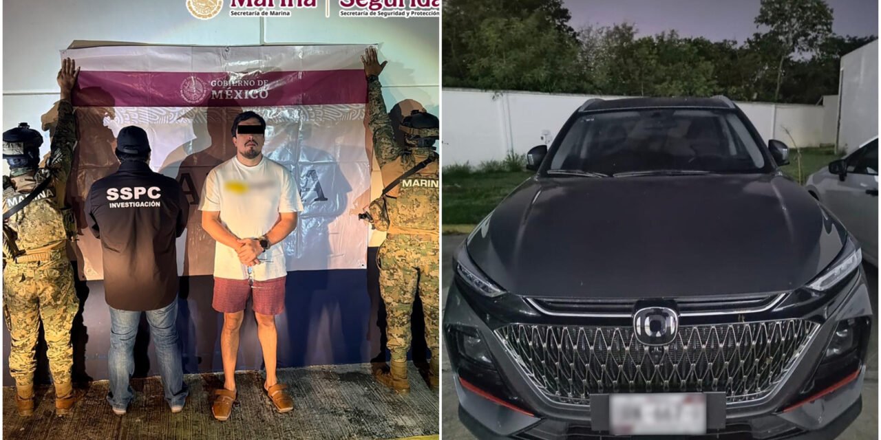 Líder de célula delictiva se escondía en Valladolid, Yucatán