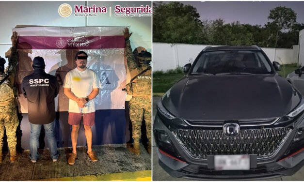 Líder de célula delictiva se escondía en Valladolid, Yucatán